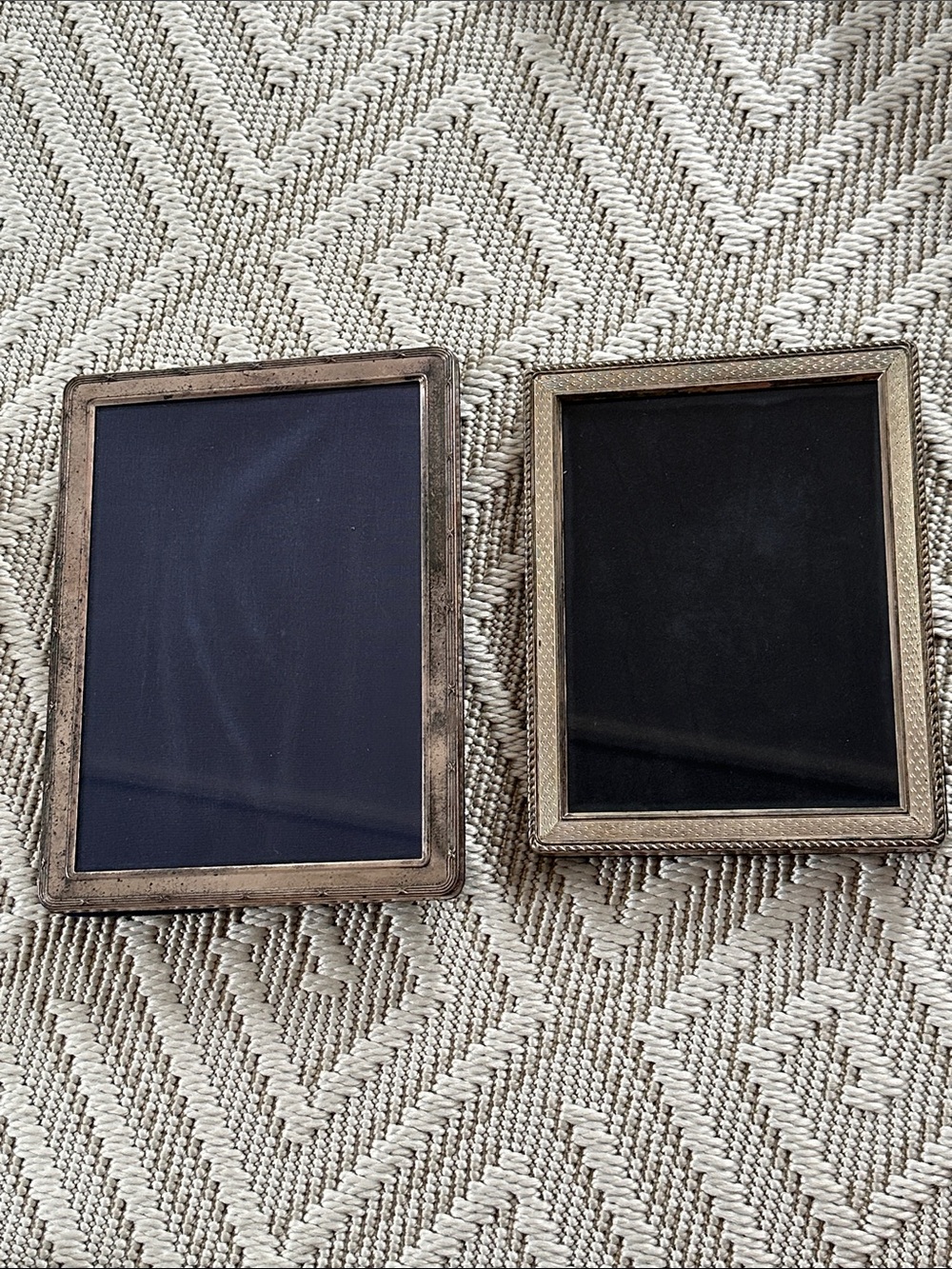 Art Deco Sterling Silver Picture Frame Made In England
